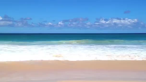 Der Indische Ozean Auf Den Seychellen Der 115 Inselstaat Mit — Stockvideo