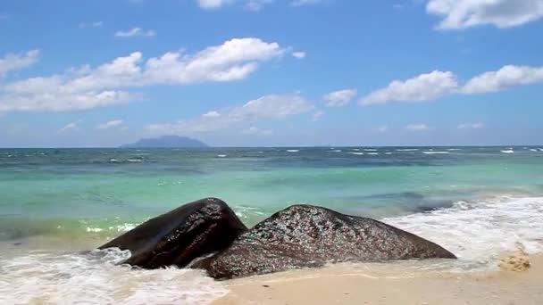 Oceano Indiano Alle Isole Seychelles 115 Isola Paese Cui Capitale — Video Stock