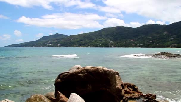 Oceano Indiano Alle Isole Seychelles 115 Isola Paese Cui Capitale — Video Stock