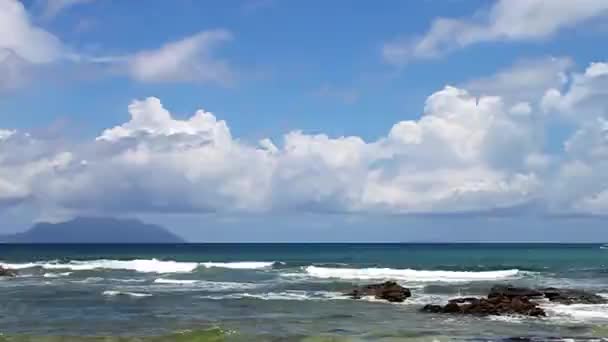 Oceano Indiano Alle Isole Seychelles 115 Isola Paese Cui Capitale — Video Stock