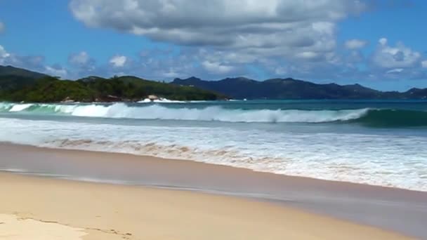 Océano Índico Las Islas Seychelles País 115 Islas Cuya Capital — Vídeo de stock