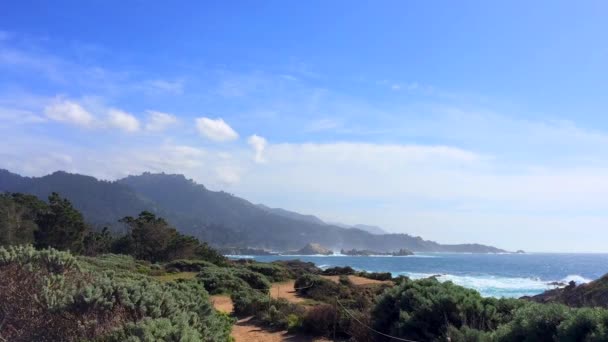 Magníficas Imágenes Una Vista Naturaleza Algún Lugar Reserva Natural Del — Vídeos de Stock