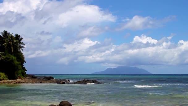 Oceano Indiano Alle Isole Seychelles Est Dell Africa Orientale Continentale — Video Stock