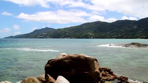 Oceano Indiano Alle Isole Seychelles Est Dell Africa Orientale Continentale — Video Stock
