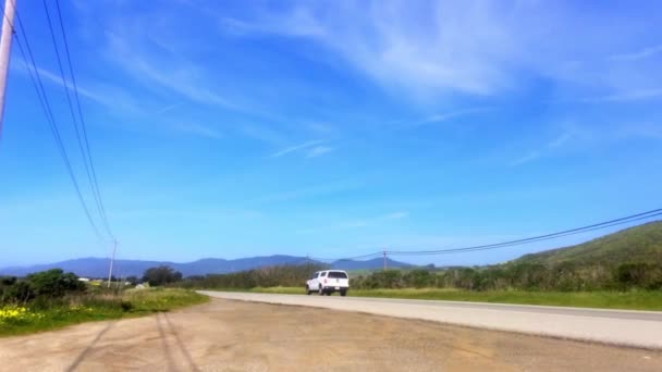 Highway One Vid Big Sur Området Kalifornien Usa — Stockvideo