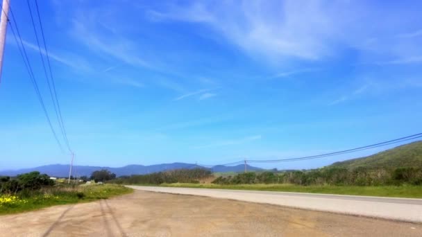 Highway One Στην Περιοχή Big Sur Στην Καλιφόρνια Ηπα — Αρχείο Βίντεο