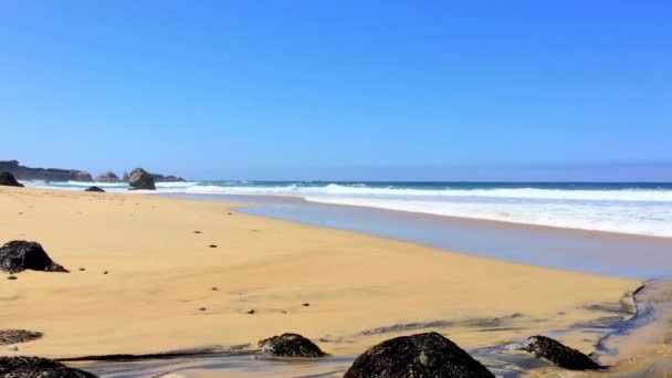 Pacific Ocean Garrapata State Park California Central Coast Usa 2018 — Stock Video