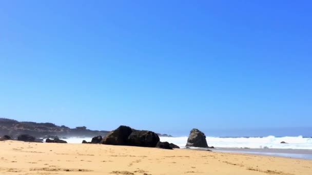 Oceano Pacífico Garrapata State Park Longo Costa Central Califórnia Eua — Vídeo de Stock