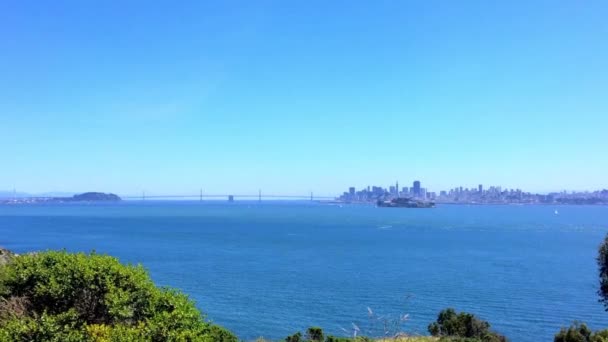 Die Bay Bridge San Francisco Kalifornien Usa — Stockvideo