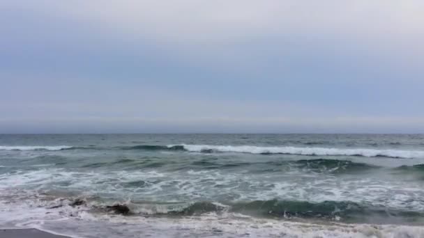 Zuma Beach Malibú Atardecer California — Vídeo de stock