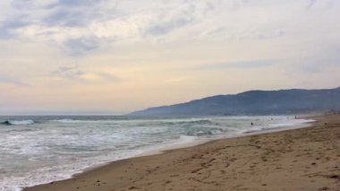 Malibu 'daki Zuma Plajı, Kaliforniya, ABD