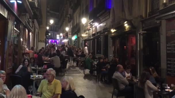 Madrid Hiszpania Październik 2016 Niezidentyfikowane Osoby Lokalnym Barze Madrycie Hiszpania — Wideo stockowe