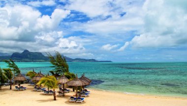 Güzel tropik cennet adası, Mauritius