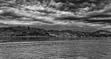 Dağların güzel manzarası