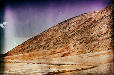 Ölüm Vadisi Ulusal Parkı 'ndaki manzara, Mojave Çölü, Kaliforniya, Usa