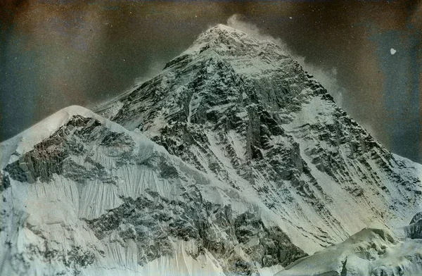 Cumbre Del Monte Everest Nepal Visto Desde Kala Pattar — Foto de Stock