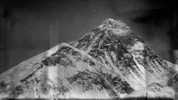 Cumbre Del Monte Everest Nepal Visto Desde Kala Pattar — Foto de Stock