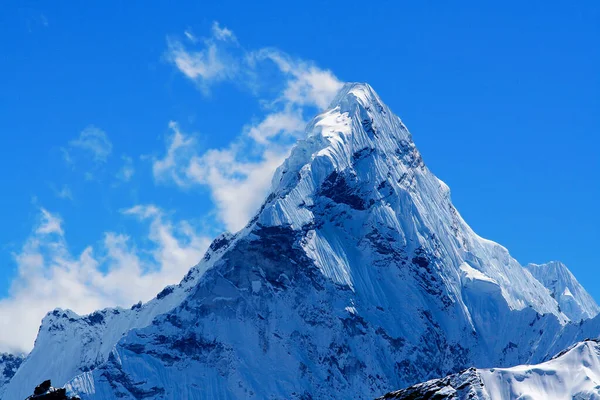 Ama Dablam Região Everest Nepal Vista Kala Pattar — Fotografia de Stock