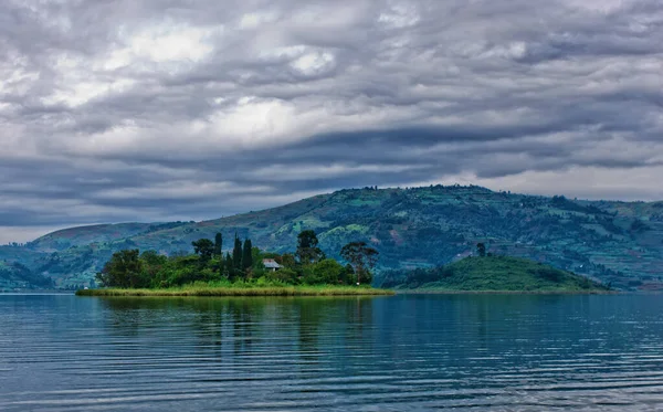 Lake Bunyonyi Uganda Africa Borders Uganda Congo Democratic Republic Rwanda — Stock Photo, Image