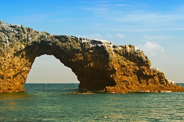 Rock Bij Anacapa Island Channel Islands National Park Californië — Stockfoto