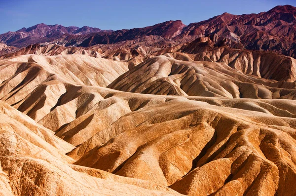 Landscape at Zabriskie Point in the Death Valley National Park, Mojave desert, California, USA