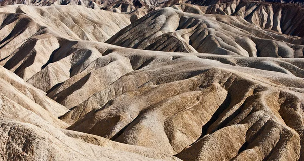 Paisaje Zabriskie Point Parque Nacional Del Valle Muerte Desierto Mojave —  Fotos de Stock