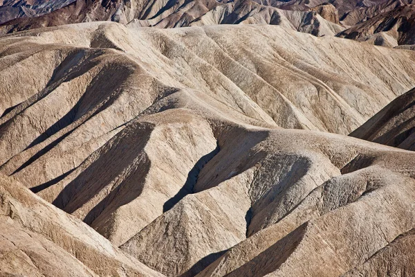 Paisaje Zabriskie Point Parque Nacional Del Valle Muerte Desierto Mojave —  Fotos de Stock