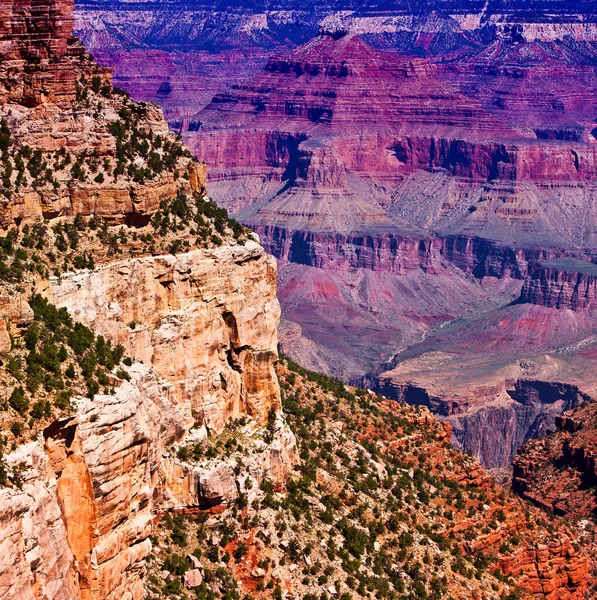 Grand Canyon Arizona Eua Grand Canyon Desfiladeiro Íngreme Esculpido Pelo — Fotografia de Stock