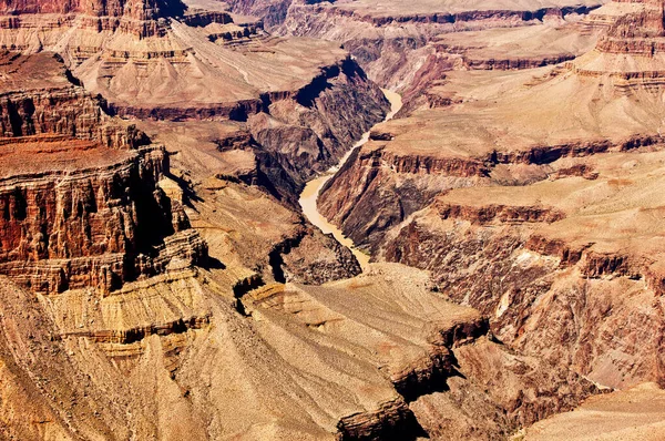 Grand Canyon Arizona Usa Grand Canyon Steep Sided Canyon Carved — Stock Photo, Image