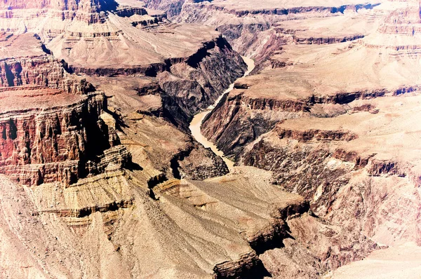 Grand Canyon Arizona Eua Grand Canyon Desfiladeiro Íngreme Esculpido Pelo — Fotografia de Stock