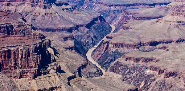 Grand Canyon, Arizona, USA. The Grand Canyon is a steep-sided canyon carved by the Colorado River in the United States in the state of Arizona