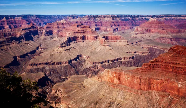 Grand Canyon Arizona Usa Grand Canyon Steep Sided Canyon Carved — Stock Photo, Image