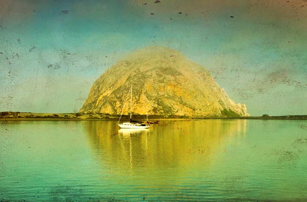 Morro Rock Morro Bay California Usa — Stock Photo, Image