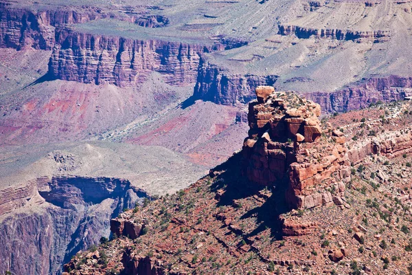 Grand Canyon Arizona Usa Grand Canyon Bratt Kløft Hogd Colorado stockbilde