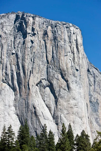 Capitan Rock Yosemitském Národním Parku Kalifornie Usa — Stock fotografie