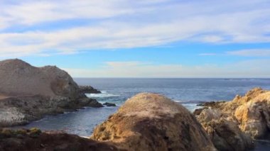 Pasifik Okyanusu Point Lobos Eyaleti Doğal Rezervi, Kaliforniya, ABD. Point Lobos koruma alanları çok çeşitli balıklara, omurgasızlara, kuşlara ve deniz memelilerine barınak sağlar.