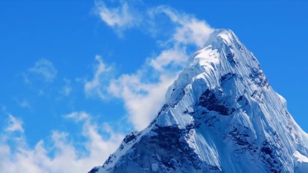 Ama Dablam Everest Region Himalayas Nepal 1080P — Stock Video