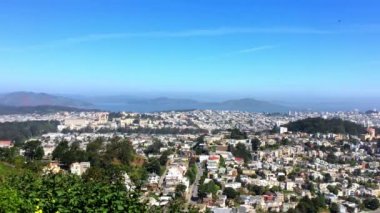 San Francisco, Twin Peaks, California 'da görüldüğü gibi.