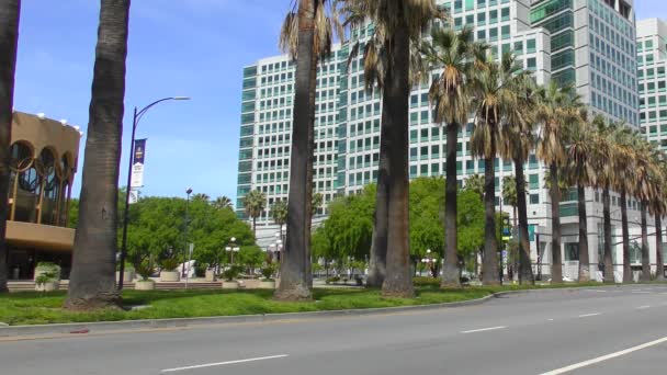 San Jose California Usa April 2017 Adobe Systems Headquarters Park — 图库视频影像