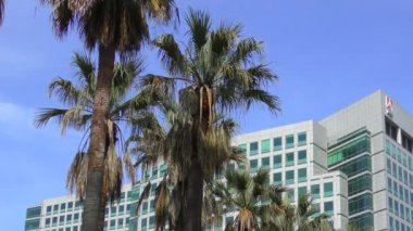 SAN JOSE, CALIFORNIA, ABD - 15 Nisan 2017: Adobe Systems genel merkezi San Jose şehir merkezindeki Park Avenue