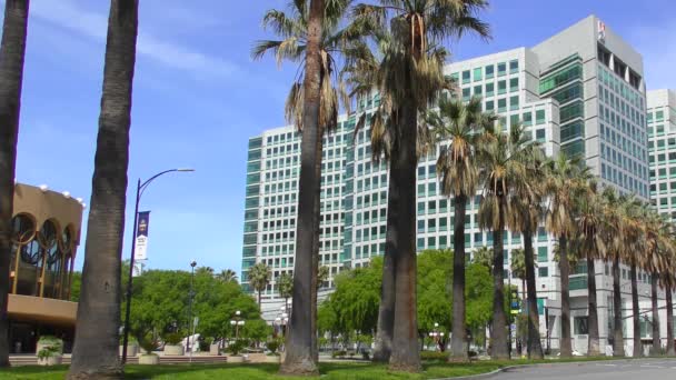 San Jose California Usa Aprile 2017 Sede Adobe Systems Park — Video Stock