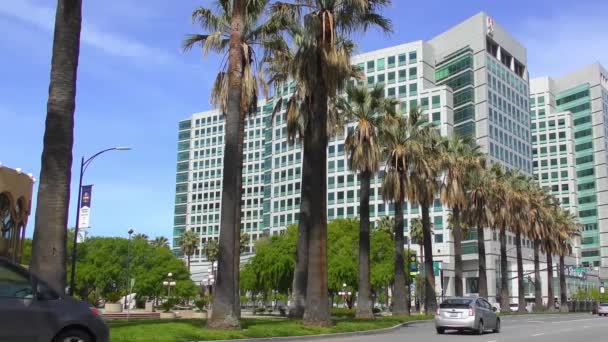 San Joose California Usa April 2017 Adobe Systems Headquarters Park — 비디오