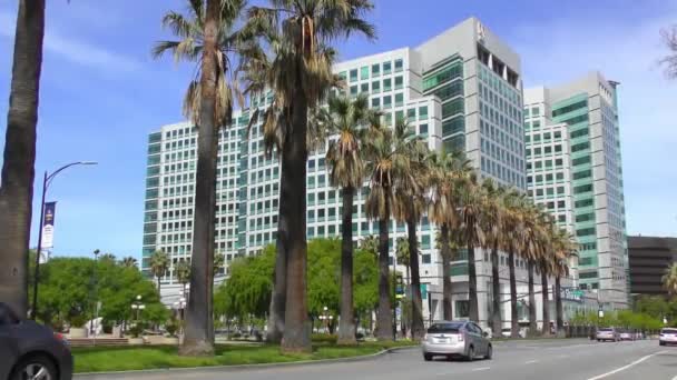 San Jose California Usa Dubna 2017 Centrála Společnosti Adobe Systems — Stock video