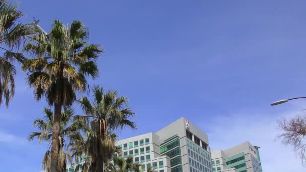 San Jose California Abril 2017 Sede Adobe Systems Park Avenue — Vídeo de stock