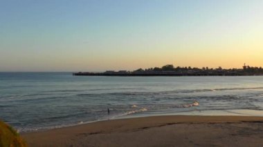 Pasifik Okyanusu Santa Cruz, Kaliforniya, ABD, yaklaşık Nisan 2017