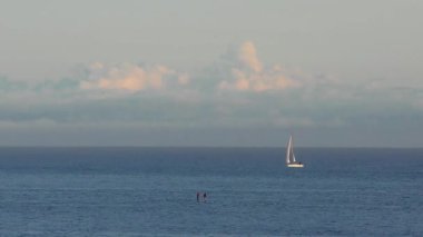 Pasifik Okyanusu Santa Cruz, Kaliforniya, ABD, yaklaşık Nisan 2017