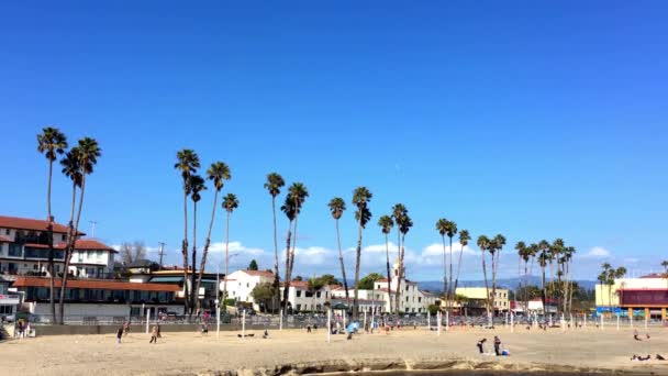 Santa Cruz Beach Boardwalk Norte Monterey Bay Condado Santa Cruz — Vídeos de Stock