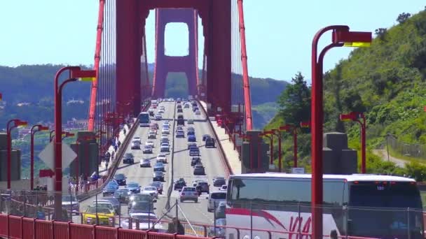 캘리포니아주 샌프란시스코에 금문교의 2017 — 비디오