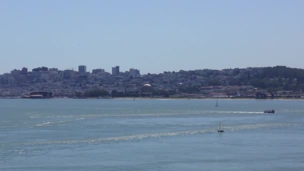 Vue Panoramique Pont Golden Gate Vue Chrissy Californie Usa — Video