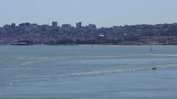 Vista Panoramica Del Ponte Golden Gate Vista Chrissy California Usa — Video Stock